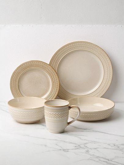 Тарелка десертная, керамика, 20.5 см, Villatic, Nouvelle Home, 0540193