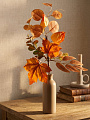 Ветвь декоративная 44 см, Осенний листопад, Y4-13300 - фото 2