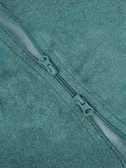 Халат женский, махровый, 80% хлопок, 20% полиэстер, светло-зеленый, 46, Багира, LX 13-005/1