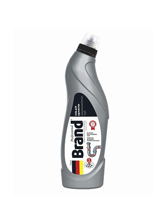 Средство от засоров Brand, гель, 750 мл, для чистки канализационных труб