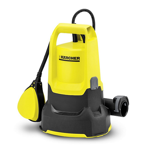 Насос дренажный, Karcher, 250 Вт, глубина погружения 7 м, максимальный напор 5 м, 6 м³/ч, SP 2 Flat 1.645-501.0