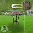 Мебель садовая Green Days, Феникс, стол, 60х68 см, 2 стула, подушка, алюминий литой, WKL-712 - фото 20