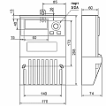 Счетчик электроэнергии Меркурий АRT-03 PQRSIDN, 3 фазы, 1-4 тарифа, 5 А, 7.5 А, 230 В, 1 класс точности - фото 3
