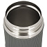 Термокружка нержавеющая сталь, пластик, 0.43 л, Daniks, колба нержавеющая сталь, серый, черная, JS-002-black-grey - фото 8