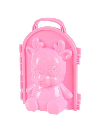 Форма для лепки из снега Олень, 22.5х16х6.5 см, пластик, N010106