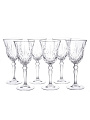 Бокал для вина, 280 мл, хрустальное стекло, 6 шт, RCR, Melodia, 28329