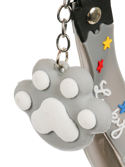 Брелок Лапка, 10х5-6.5 см, силикон, N050001