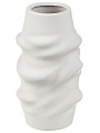 Ваза керам, настольная, 8х25 см, Гортензия, бел, Y4-11042