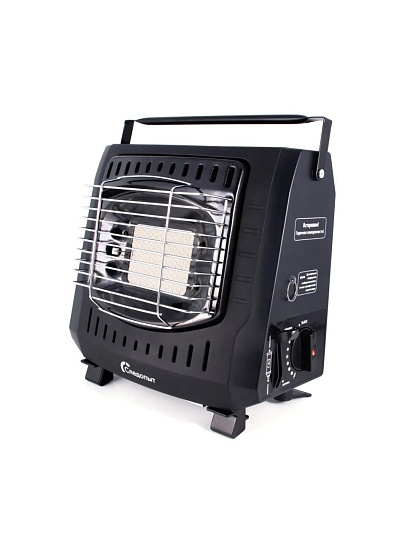 Обогреватель инфракрасный Следопыт, Этма, 30х26.5х17.5 см, 1.2 кВт, пьезо, газовый, PF-GHP-IM03