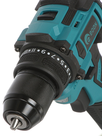 Дрель-шуруповерт аккумуляторный, Edon, AD-16CBL, бесщеточный, 16 В, кейс, 28006