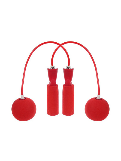 Скакалка беспроводная, d5мм, утяжелители d6.5см, PP, PVC, EVA, в ассортименте, By Sport, 190-034