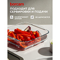 Форма для запекания стекло, 22х25.6х6 см, 2 л, прямоугольная, с крышкой, Borcam, 59034GREY - фото 13
