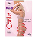 Колготки Conte, Active, 20 DEN, р. 3, nero/черные, шортики утягивающие, 8С-63 СП - фото 4