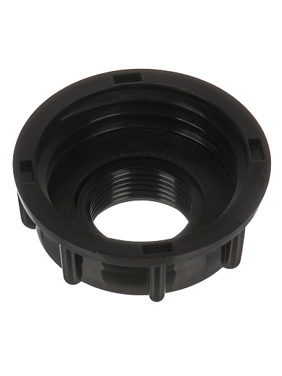 Крышка на еврокуб 1&quot;, 60 мм, пластик, СантехКреп, 4.5.2.11.