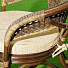 Мебель садовая Флоренция, стол, 80.5х81х76 см, 4 кресла, подушка бежевая, 110 кг, IND08 - фото 3