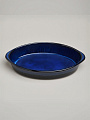Форма для запекания керамика, 22х37х7 см, 2.5 л, овальная, Agness, Reactive Blue, 780-129 - фото 3