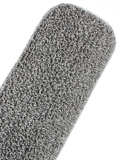 Швабра, микрофиб., липучка, телес.руч. 128см, серый/зеленый, Мария Искусница