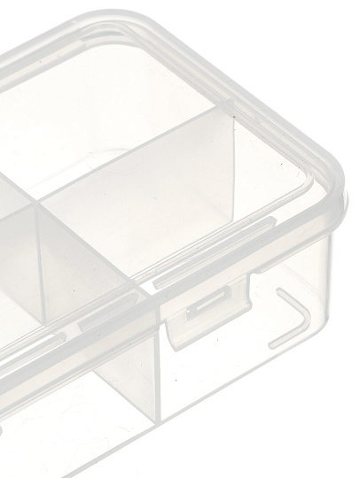 Ящик-органайзер для инструмента, 20х8х3.5 см, пластик, Bartex, 8 ячеек, с подвесом, 27803550512