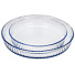 Набор посуды жаропрочной стекло, 2 шт, круглый, 1.9, 2.7 л, круглый, Daniks, 145022 - фото 3