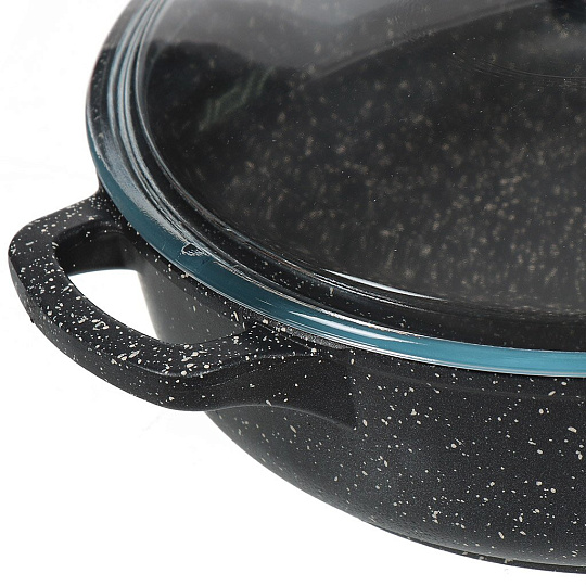 Сотейник с мраморным покрытием Горница ж2832аг, 28 см