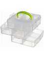 Органайзер для мелочей, 16.3x14x15.5 см, пластик, Idea, трехъярусный, М 2960 - фото 2