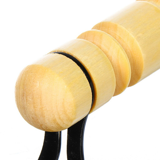 Ручка-скоба НЧ РС-200 2ТР, 33788, резная, светлое дерево