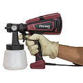 Краскопульт электрический, Pioneer, SG-5080-01, 0.55 кВт, 0.5 л/мин, 1 л, 80 DIN/сек, с нижним бачком, 19612 - фото 3