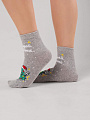 Носки для женщин, Clever, НГ, меланж серые, р. 23, Д2558 - фото 2