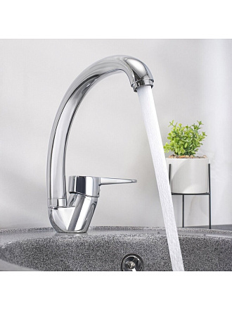 Смеситель для кухни, РМС, с картриджем, SL141-011F