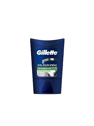 Гель после бритья после бритья, Gillette, для чувствительной кожи, 75 мл, GLS-84875015