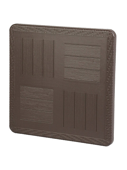 Стол садовый пластик, Green Days, 78х78х70 см, квадратный, пластиковая столешница, к набору WAK78+YC-041