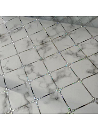 Клеенка Silvano, Декор, 0.8х20 м, силикон, 0.8 мм, QPS-1204B