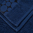 Полотенце банное 50х90 см, 100% хлопок, 500 г/м2, Мыльные пузыри, темно-синее, Турция - фото 3