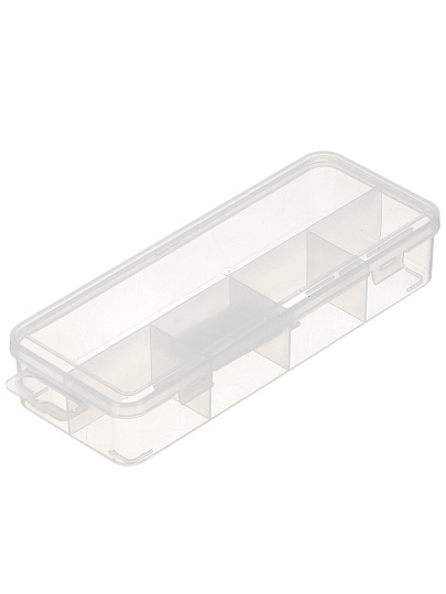 Ящик-органайзер для инструмента, 20х8х3.5 см, пластик, Bartex, 5 ячеек, с подвесом, 27803550508