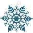 Набор елочных украшений Снежинка, 2 шт, синий, 16х16 см, SYLKGJ-4822050D - фото 2