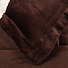 Текстиль для спальни евро, 240х260 см, 2 наволочки 50х70 см, 100% полиэстер, Silvano, Пудинг, коричневые - фото 2