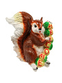 Фигурка садовая Белка с желудями, 25х25 см, гипс, Гарденвилл, 12