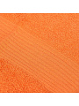 Полотенце банное 50х90 см, 100% хлопок, 375 г/м2, жаккардовый бордюр, Вышневолоцкий текстиль, оранжевое, 302, Россия, К1-5090.120.375 - фото 3