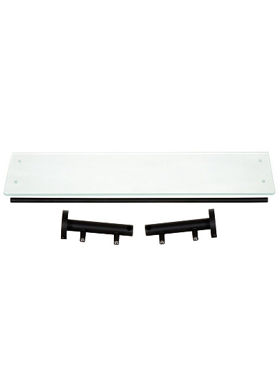 Полка для ванной металл, настенная, прямая, 53х14.5х7 см, Y9-048