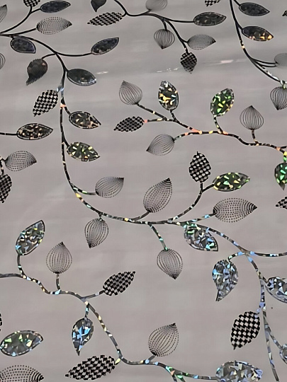 Клеенка Silvano, Декор, 0.8х20 м, силикон, 0.6 мм, QS-3008A