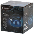 Чайник из нержавеющей стали Daniks MSY-071 со свистком, 3 л - фото 5