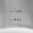 Набор посуды нержавеющая сталь, 4 предмета, кастрюля 2.8 л, ковш 1.3 л, индукция, Rondell, Strike, RDS-819 - фото 2