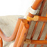 Кресло-качалка 05/04 ротанг коньяк с подушкой, до 100 кг, 93х56х117 см - фото 3