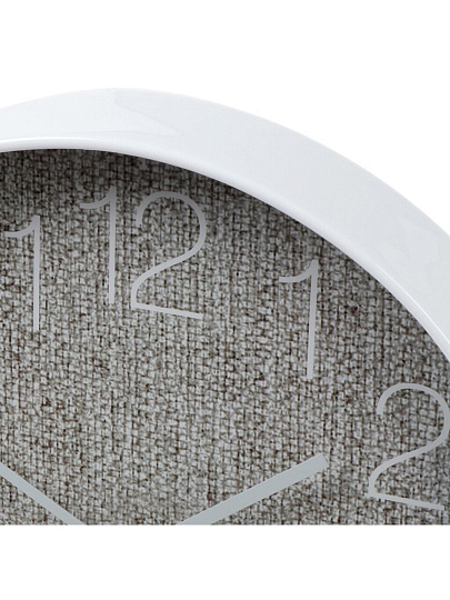 Часы настенные, 30 см, круглые, пластик, стекло, Y6-6062