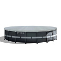 Тент 549 см, круглый, для каркасного бассейна, Intex, Delux Pool Cover, 28041 - фото 3