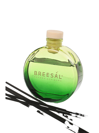 Аромадиффузор Breesal, 50 мл, Aromatherapy Медитация, (зеленый чай), BR0163