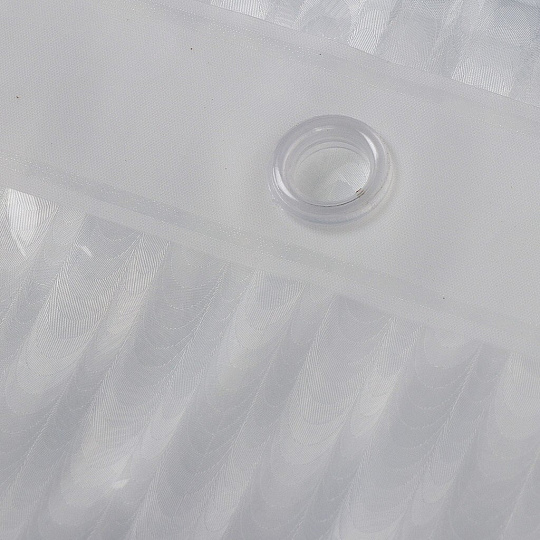 Штора для ванн 180х195 см, полиэстер, Swensa, ЕВА SLIP, прозрачная, SWC-60-09