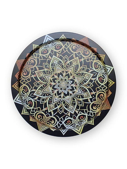 Поднос металл, 31.4 см, круглый, Никис, Восток ПД-1, 116707