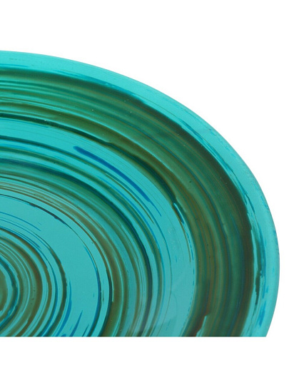 Тарелка обеденная, стекло, 25 см, круглая, Торнадо МИКС, Декостек, 386/1-Н &quot;Торнадо&quot;МИКС, в ассортименте