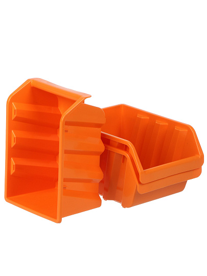 Ящик для метизов, 24.5х17х12.5 см, пластик, Bartex, набор 3 шт